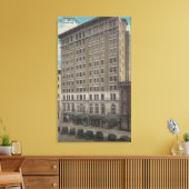 Sint-Petersburg, Florida - Uitzicht aan de buitenk Canvas Afdruk (Insitu (Woonkamer))