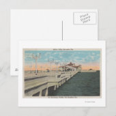 Sint-Petersburg, Florida - Uitzicht miljoen dollar Briefkaart (Voorkant / Achterkant)