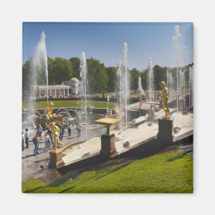 Sint-Petersburg, Grand Cascade fonteinen Magneet