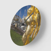 Sint-Petersburg, Grote Cascade-fonteinen Ronde Klok (Hoek)