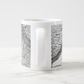 Sint-Petersburg Grote Koffiekop (Achterkant)