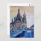 Sint-Petersburg I Briefkaart (Voorkant / Achterkant)