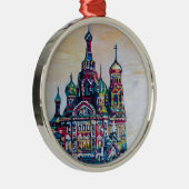 Sint-Petersburg I Metalen Ornament (Rechts)