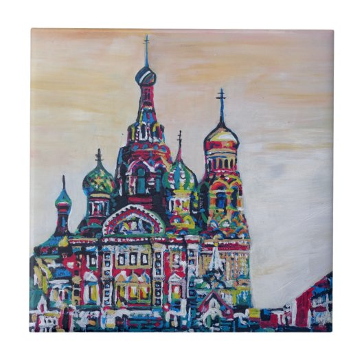 Sint-Petersburg I Tegeltje (Voorkant)