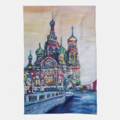 Sint-Petersburg I Theedoek (Verticaal)