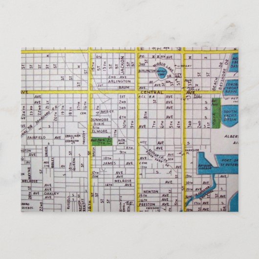 Sint-Petersburg,  kaart van FL (Voorkant)