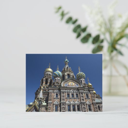 Sint-Petersburg kerk, Rusland Briefkaart (Staand voorkant)
