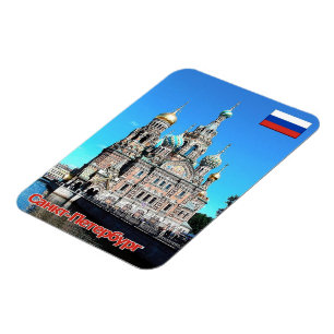 Sint-Petersburg - Kerk - Rusland - Magneet