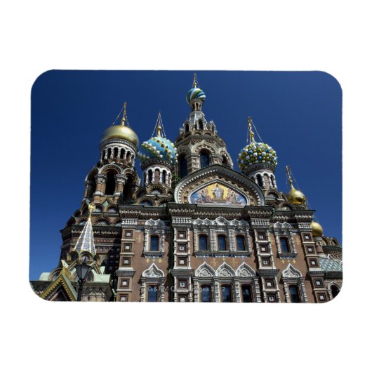 Sint-Petersburg kerk, Rusland Magneet (Horizontaal)