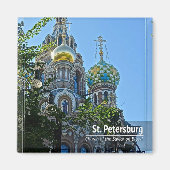 Sint-Petersburg, Kerk van de Verlosser op Bloed Magneet (Voorkant)