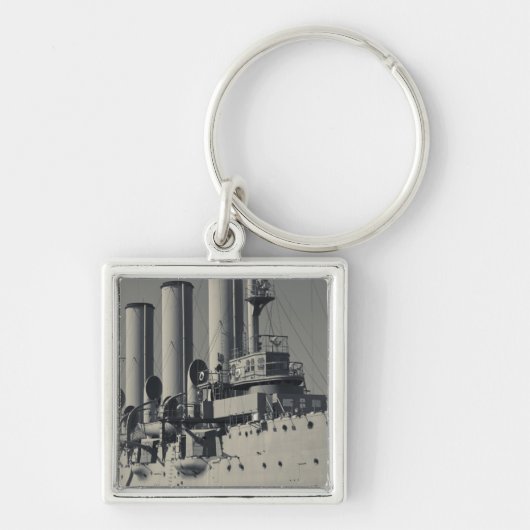 Sint-Petersburg, Kruiser Aurora Sleutelhanger (Voorkant)