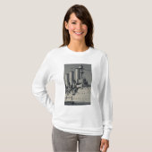 Sint-Petersburg, Kruiser Aurora T-shirt (Voorkant volledig)