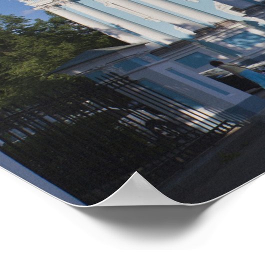 Sint-Petersburg, Mariinsky, Nikolsky Cathedraal Poster (Hoek)