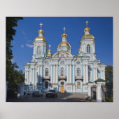 Sint-Petersburg, Mariinsky, Nikolsky Cathedraal Poster (Voorkant)