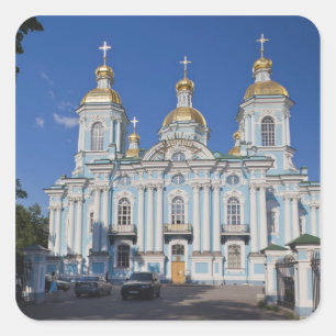 Sint-Petersburg, Mariinsky, Nikolsky Kathedraal Vierkante Sticker