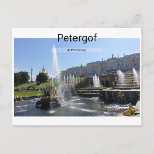 Sint-Petersburg, Peterhof Briefkaart