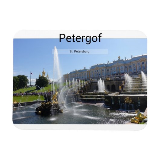 Sint-Petersburg, Peterhof Magneet (Horizontaal)