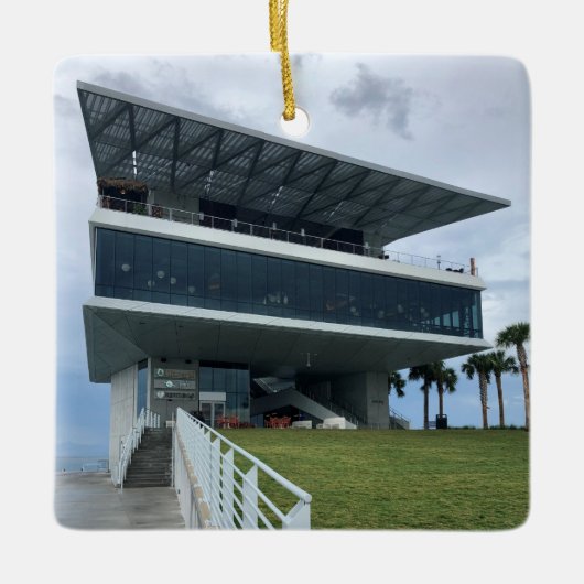 Sint-Petersburg Pier Keramisch Ornament (Voorkant)