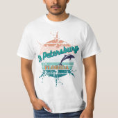 Sint-Petersburg: Retro Sunset T-shirt (Voorkant)