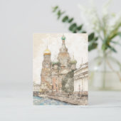 Sint-Petersburg, Rusland Briefkaart (Staand voorkant)