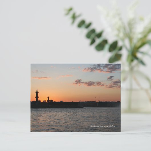 Sint-Petersburg, Rusland - Briefkaart (Staand voorkant)