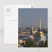 Sint-Petersburg, Rusland Briefkaart (Voorkant / Achterkant)