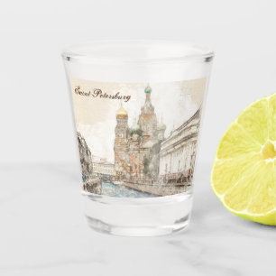 Sint-Petersburg Rusland Geschoten Glas – Reisgesch
