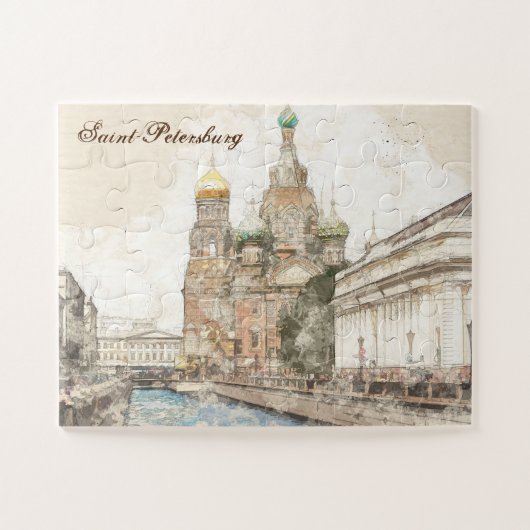 Sint-Petersburg, Rusland Legpuzzel (Horizontaal)