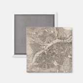 Sint-Petersburg, Rusland Magneet (Voorkant / Achterkant)