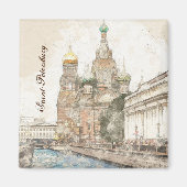 Sint-Petersburg, Rusland Magneet (Voorkant)