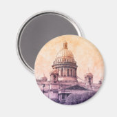 Sint-Petersburg, Rusland Magneet (Voorkant / Achterkant)