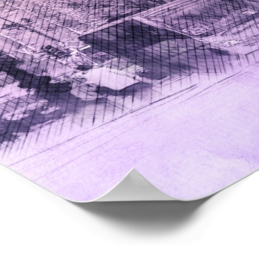 Sint-Petersburg, Rusland Poster (Hoek)