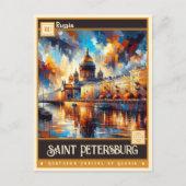 Sint-Petersburg, Rusland |  schilderij Briefkaart (Voorkant)