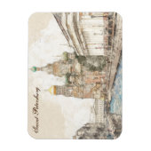 Sint-Petersburg Rusland souvenirmagneet – Schilder Magneet (Verticaal)
