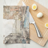 Sint-Petersburg, Rusland Theedoek (Quarter Fold)