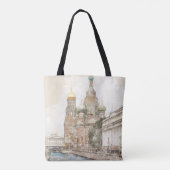 Sint-Petersburg, Rusland Tote Bag (Achterkant)