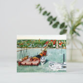 Sint-Petersburg  scène Briefkaart (Staand voorkant)