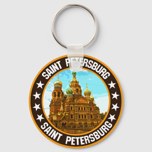Sint-Petersburg Sleutelhanger (Voorkant)
