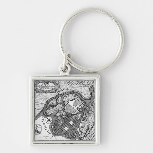 Sint-Petersburg Sleutelhanger (Voorkant)