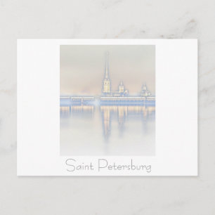Sint-Petersburg Stad Rusland Architectuur Ansichtk Briefkaart