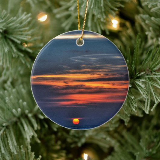 Sint-Petersburg Sunset Keramisch Ornament (Boom)