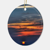 Sint-Petersburg Sunset Keramisch Ornament (Links)