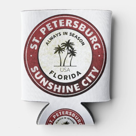 Sint-Petersburg Sunshine City Florida Blikjeskoeler (Voorkant)