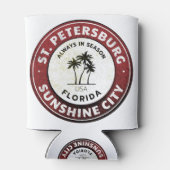 Sint-Petersburg Sunshine City Florida Blikjeskoeler (Achterkant)