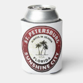 Sint-Petersburg Sunshine City Florida Blikjeskoeler (Blikje Achterkant)