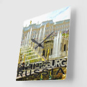 Sint-Petersburg Vierkante Klok (Hoek)