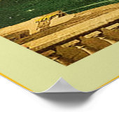 Sint-Petersburg ~ Vintage-Poster Poster (Hoek)