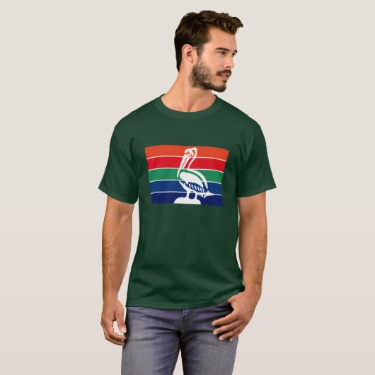 Sint-Petersburg Vlag T-shirt (Voorkant volledig)
