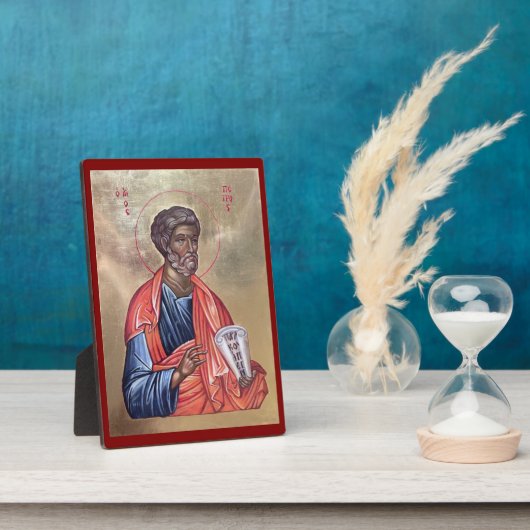 Sint Petrus de apostel Fotoplaat (Zijkant)