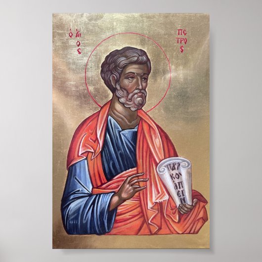 Sint Petrus de apostel Poster (Voorkant)